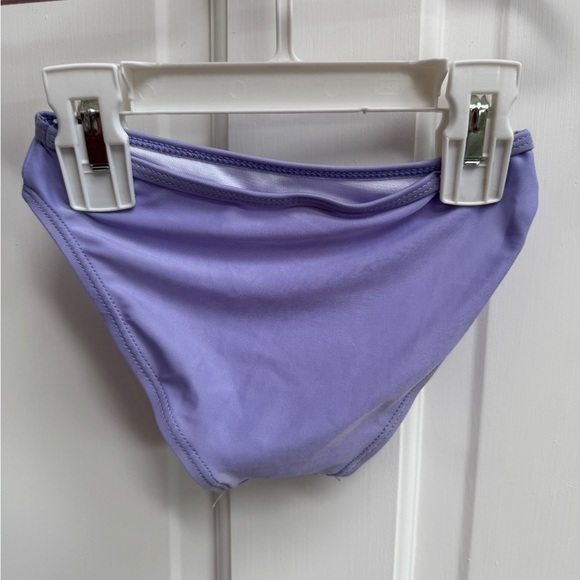NWOT Real Love 2T Girls Purple Swim Bikini Bottoms Swimsuit Bathingsuit - Picture 2 of 3